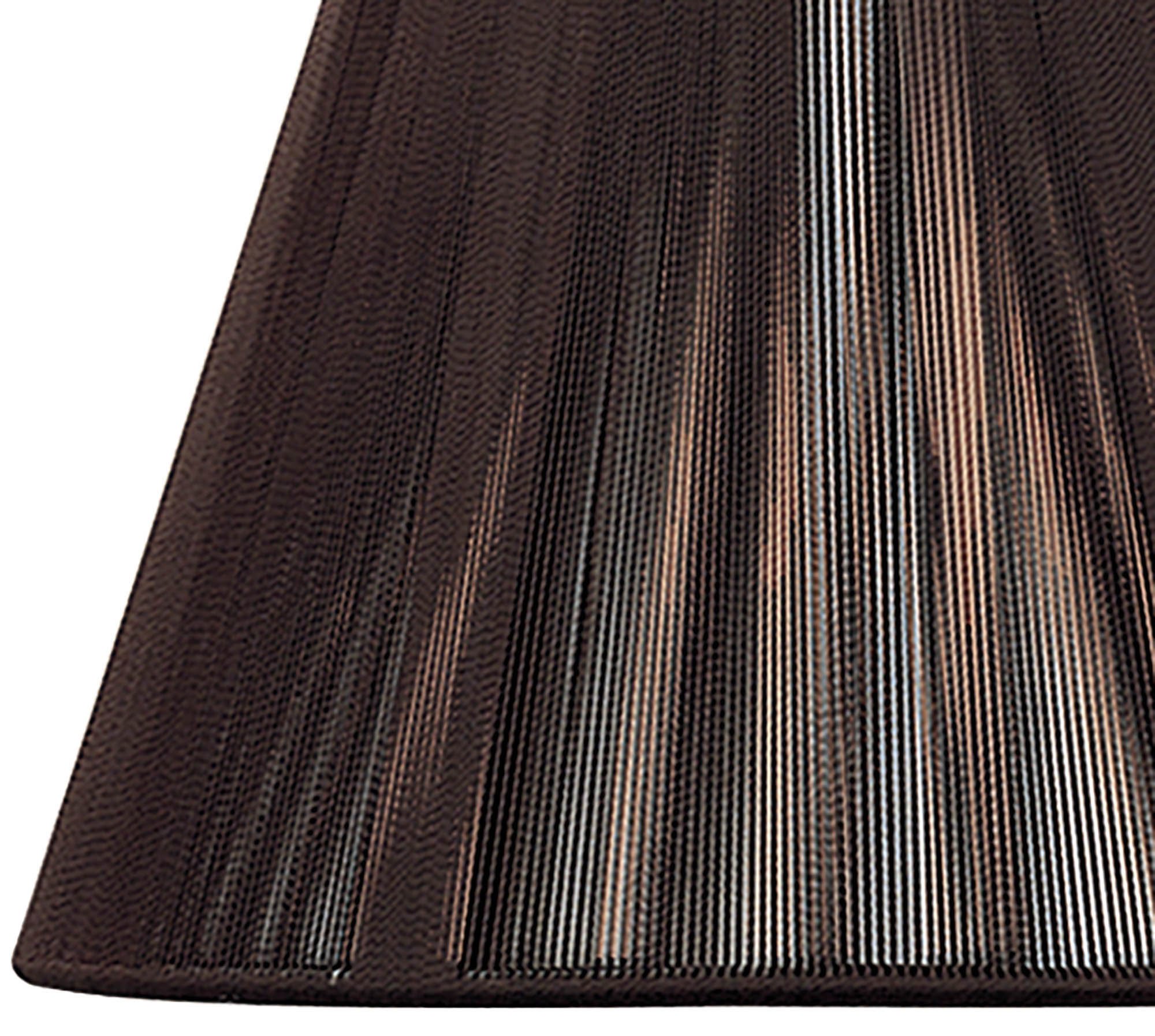 Silk 40cm String Shade Dark Brown MS042  Mantra Fusion Silk String Shades